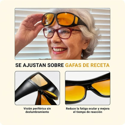 LumiDrive™ – Gafas Nocturnas con Tecnología Anti-Deslumbramiento